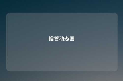 撸管动态图