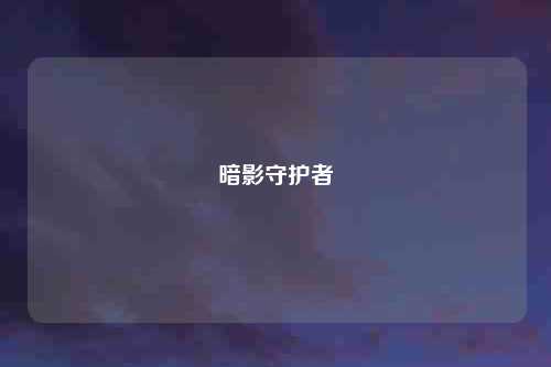 暗影守护者